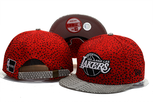NBA Los Angeles Lakers NE Strapback Hat #55